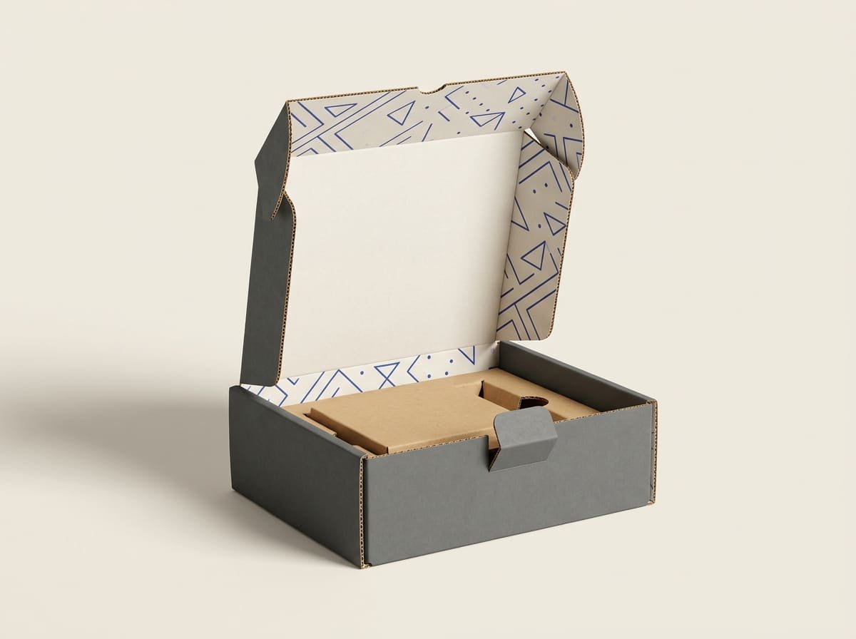 Custom ecommerce packaging box designed for product presentation and shipping